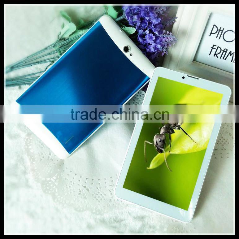 7 Inch Dual Core Android Tablet computer with Metal shell wifi and Bluetooth