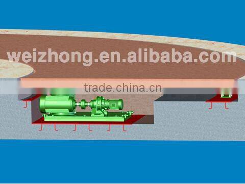 Revolving restaurant in high building