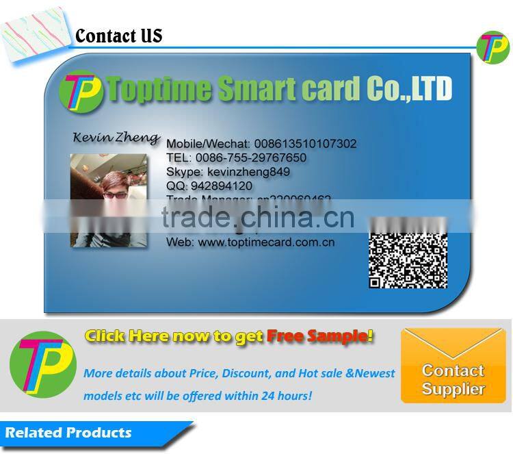 printing pvc plastic card holder for foreig customer