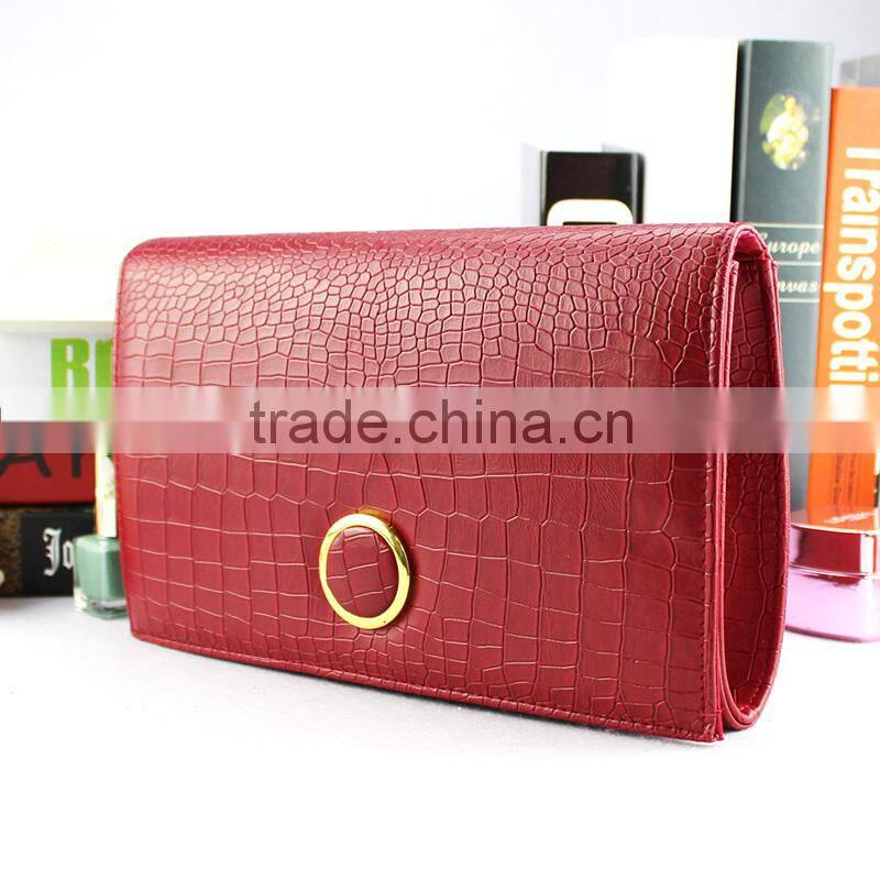 Handcee New Arrival Red Crocodile PU Shoulder Bag For Lady
