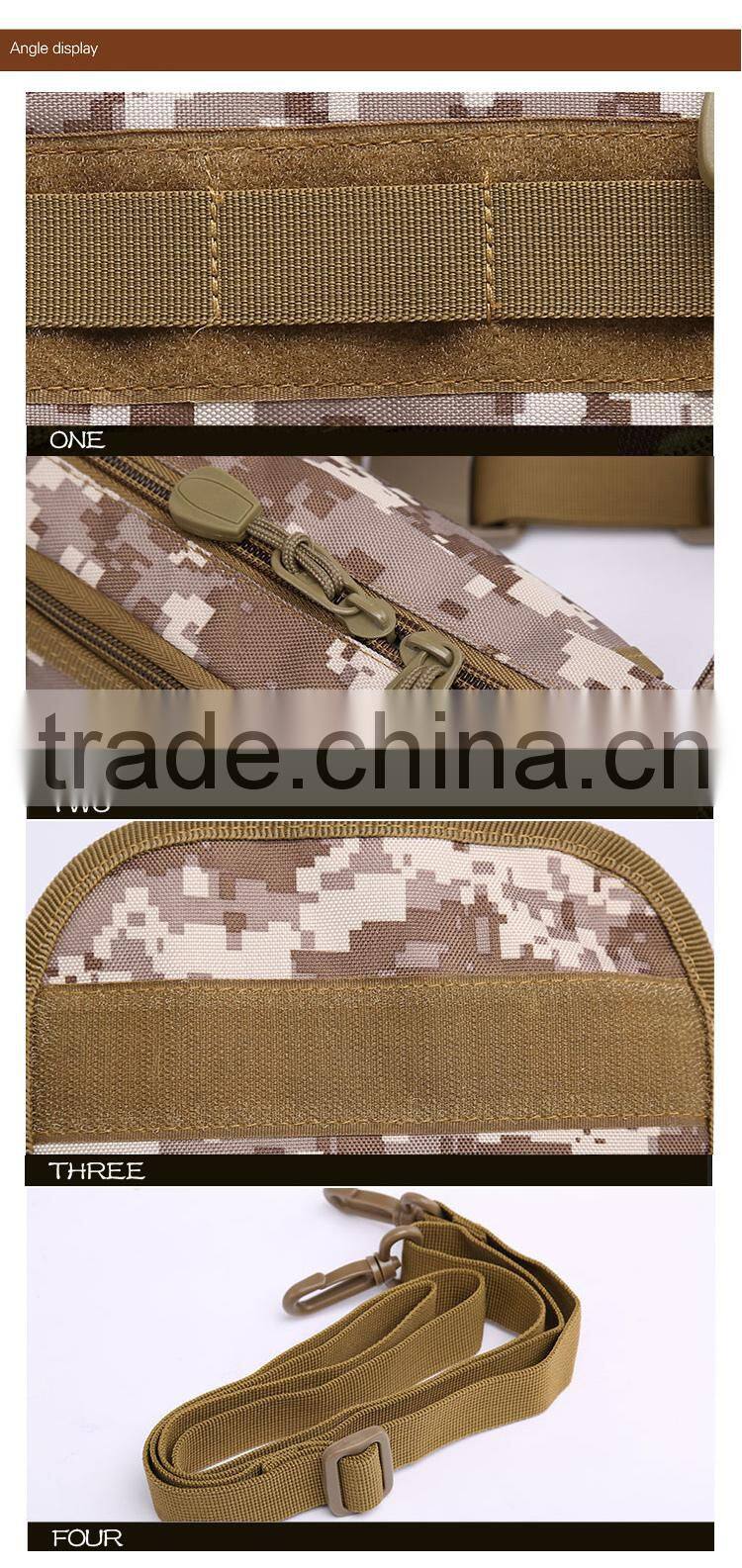 Camo military tactical Bag sling bags soldier messenger bags