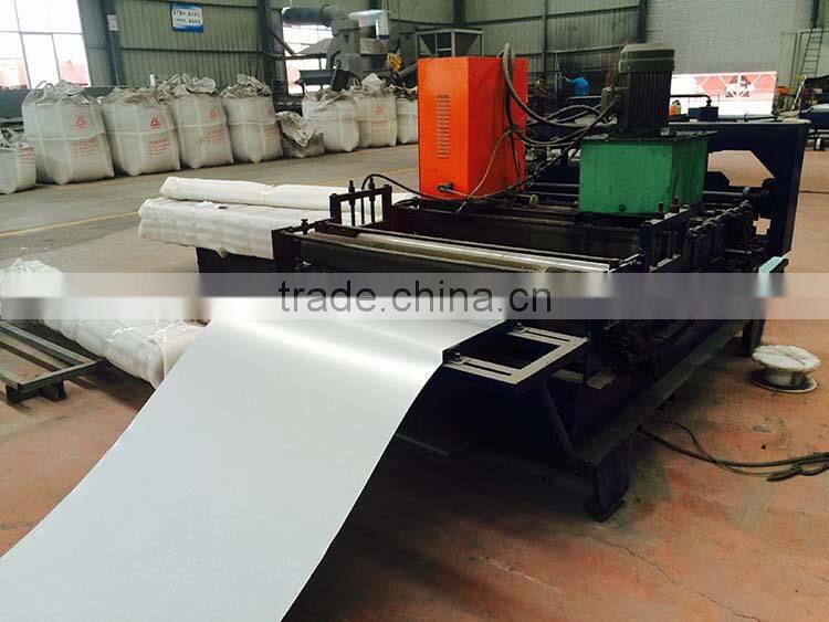 High quality aluminum zinc plate colorful stone coated metal roof tile machine, tile making machine for ecological