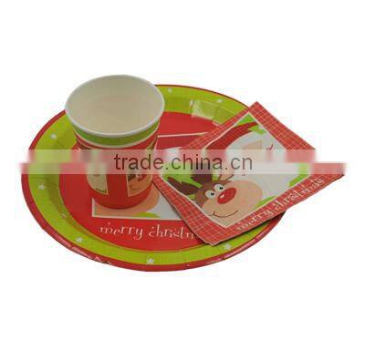 Paper Party Kits of Cup Plate Napkin