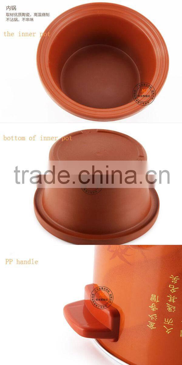 high quality purple clay electric slow cooker
