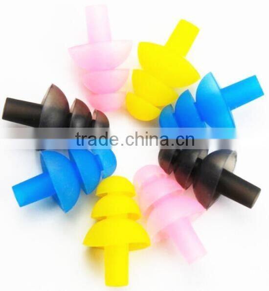 Wholesale safety silicone swimming ear plugs