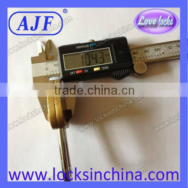 AJF 45mm heart love lock customize love Padlock