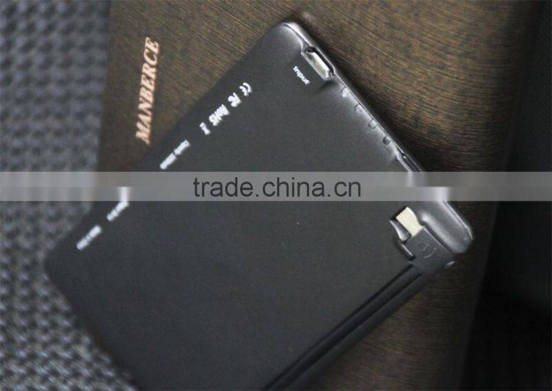 2016 hot selling portable mobile phone charger 3200mAh power bank with aluminiumalloy case