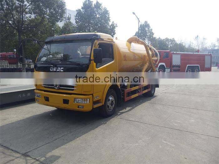 Best price Dongfeng sewage suction tanker truck for sale