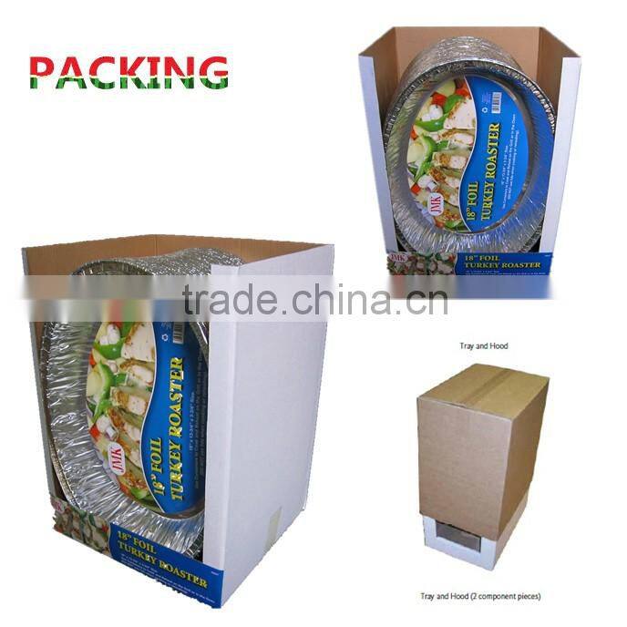 aluminium foil food containers taken away candle container with lid for food packing