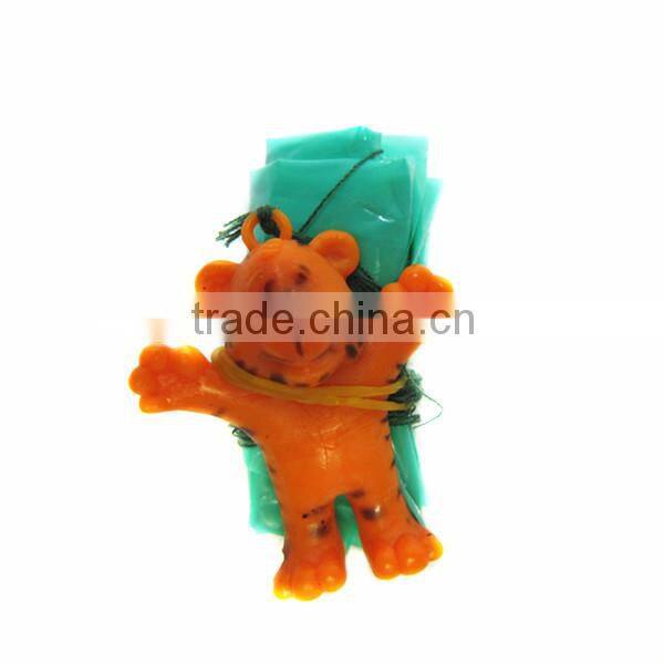Hot Sale sticky wall toys Prank Joke Toys PVA animal parachute