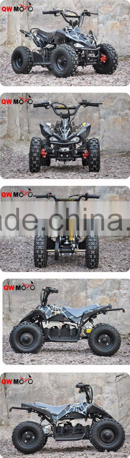 QWMOTO CE 500W 800W Black Mini ATV 800W Electric Dune Buggy ATV Kids ATV 500W
