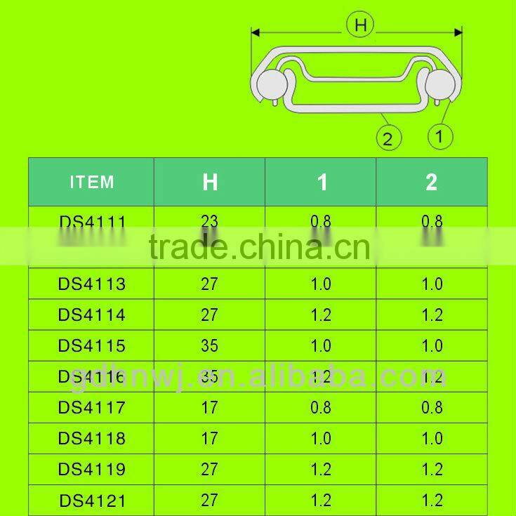 With ISO certificate steel colorful zinc plated furniture cabinet drawer ball bearing slide