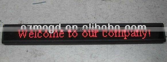 running message text led display board 3.75 pixel 4.75mm