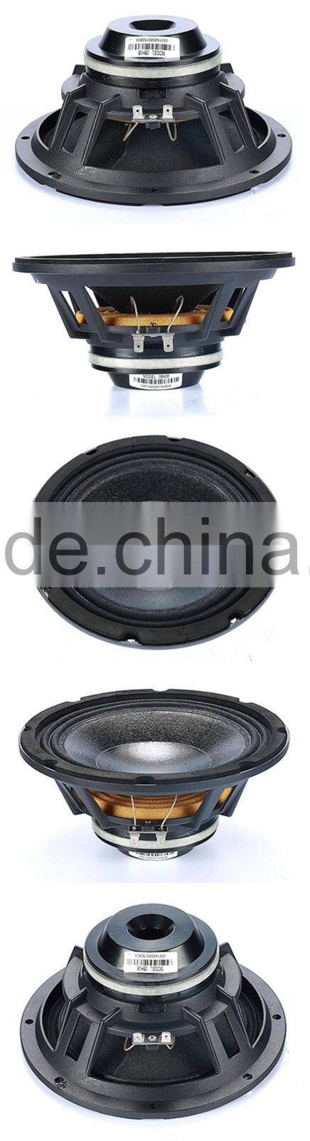 MR08H08 Good quality 250w 8" neodymium raw line array speaker driver,waterproof subwoofer speaker