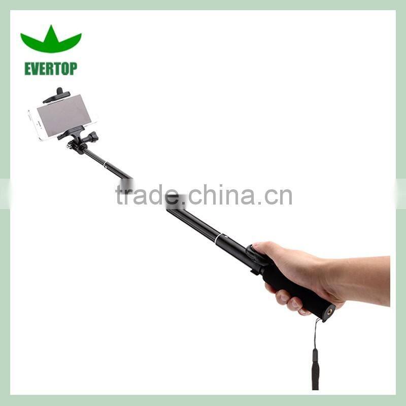 TS-QP06BR OEM Mini Foldable bluetooth selfie stick kit extendable poket selfie stock