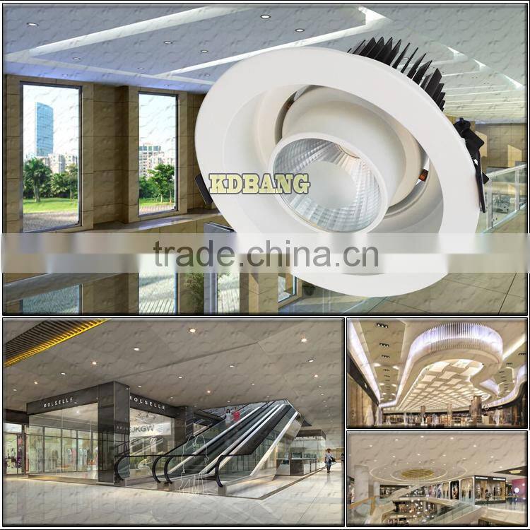 COB 10w 12w 15w led downlight case