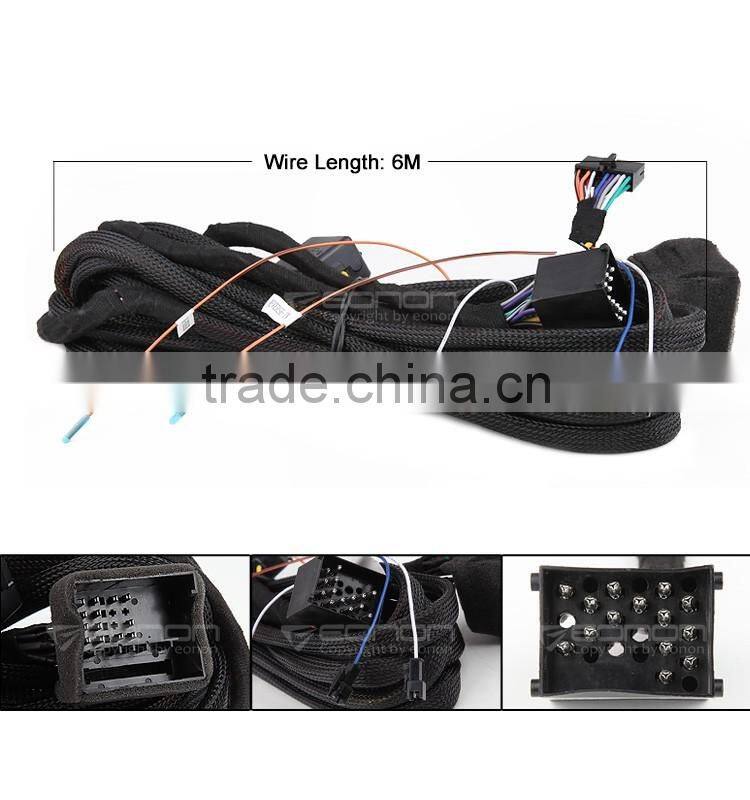 Eonon A0569 17 pin+40 pin Extended Installation Wiring Harness for BMW GA5150/GA5166