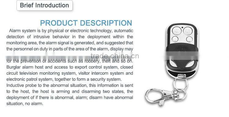 Wireless Home Brugalr Alarm Security System Remote Control