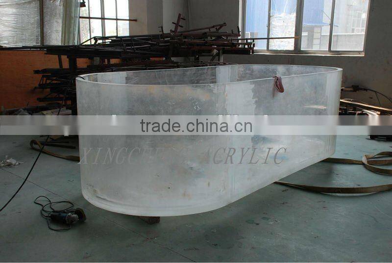 oval acrylic aquarium