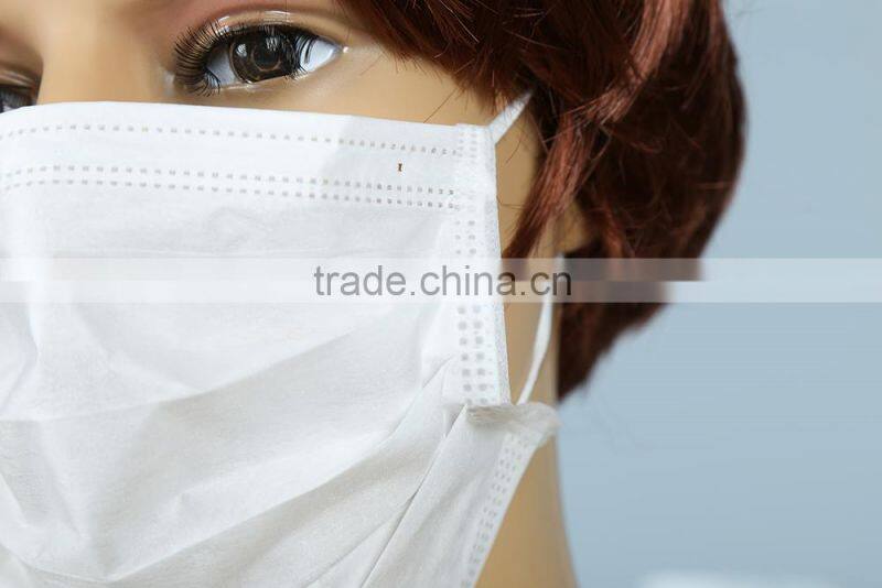 disposable paper medical face mask