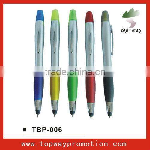 2013 supply all kinds of pen touch with ball pen