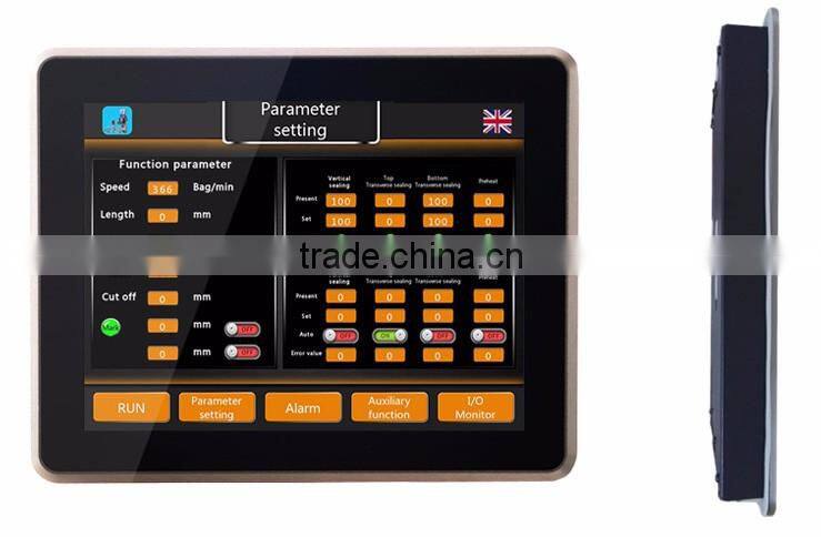 RS232 led resistive tft lcd cheap hmi touch control panel display