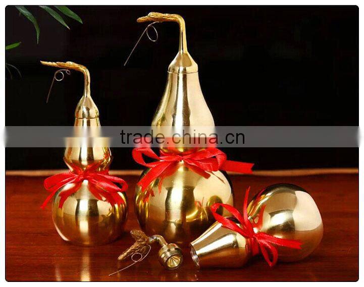 Feng Shui Product Wu Lou Gourd, bronze material wu lou