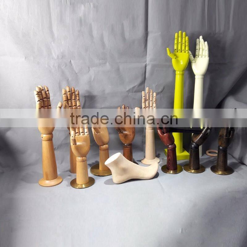 Kids wooden hand woman wooden hand male wooden hand male display hands