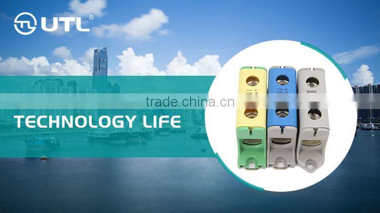 UTL Manufacturer China 1 Pole 16 to 95mm Waterproof Screw Terminal Block Al220V/Cu245V