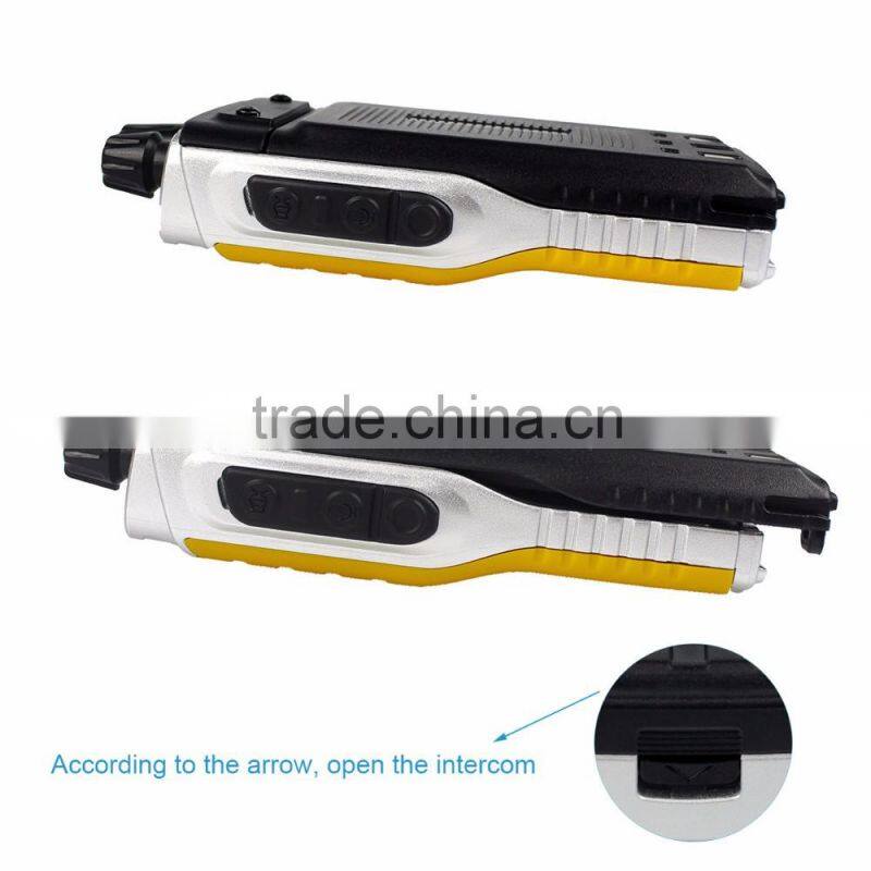 Retevis RT7 Walkie-Talkie 2-Way Radio 5W 16 CH UHF 400-470MHz 3.7V yellow