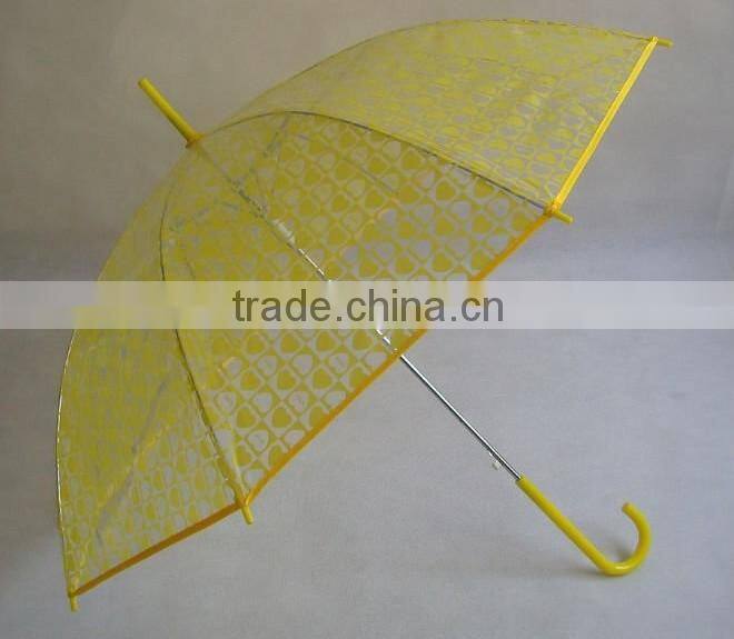 New 2015 hot PVC/EVA transparent umbrella