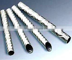 Artistic stainless steel decorative pipe