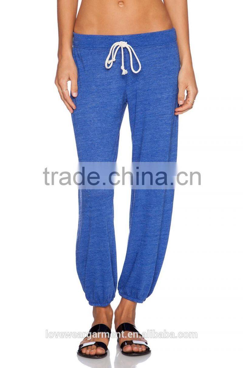Womens new patterns deisgn custom blue balloon jogger pants in bulk