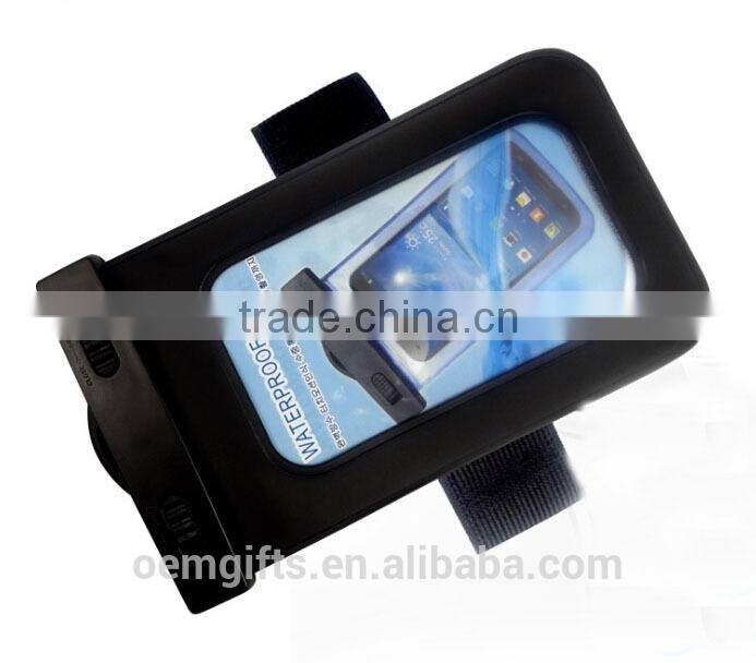 PVC Waterproof Swimming And Diving Bag For iPhone