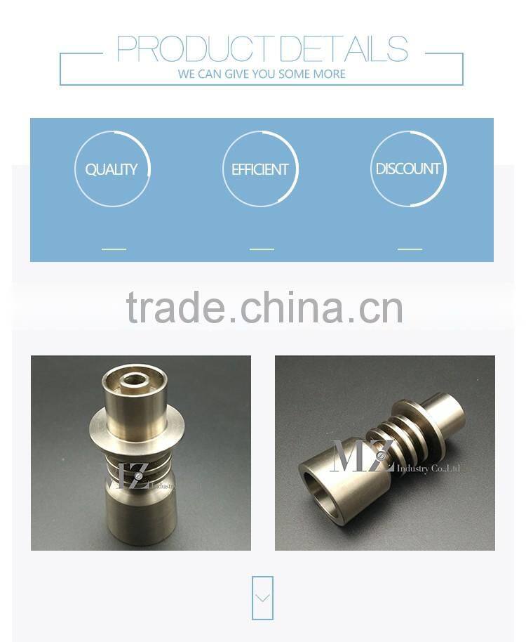 hot sale 19mm female joint electric domeless titanium nail