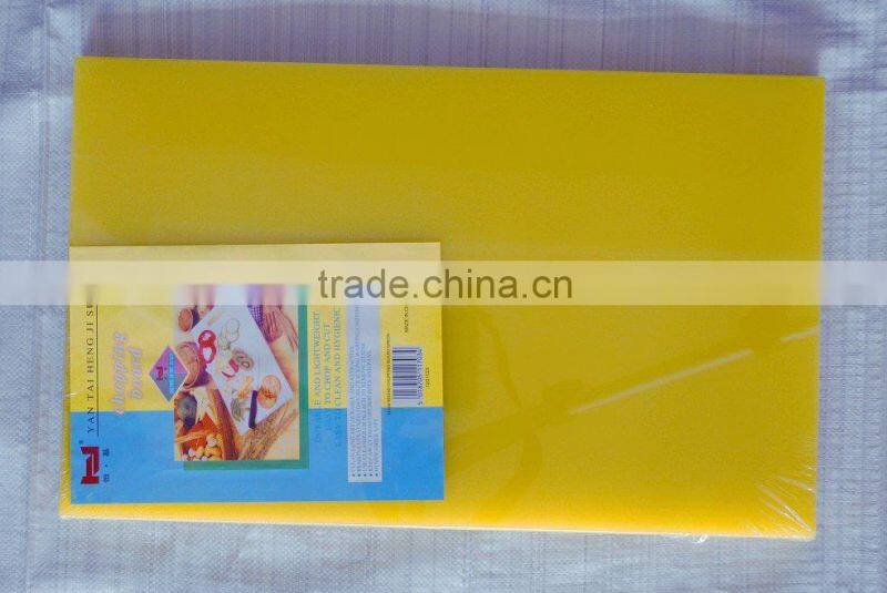 SGS,REACH PE plastic antibacterial cutting board