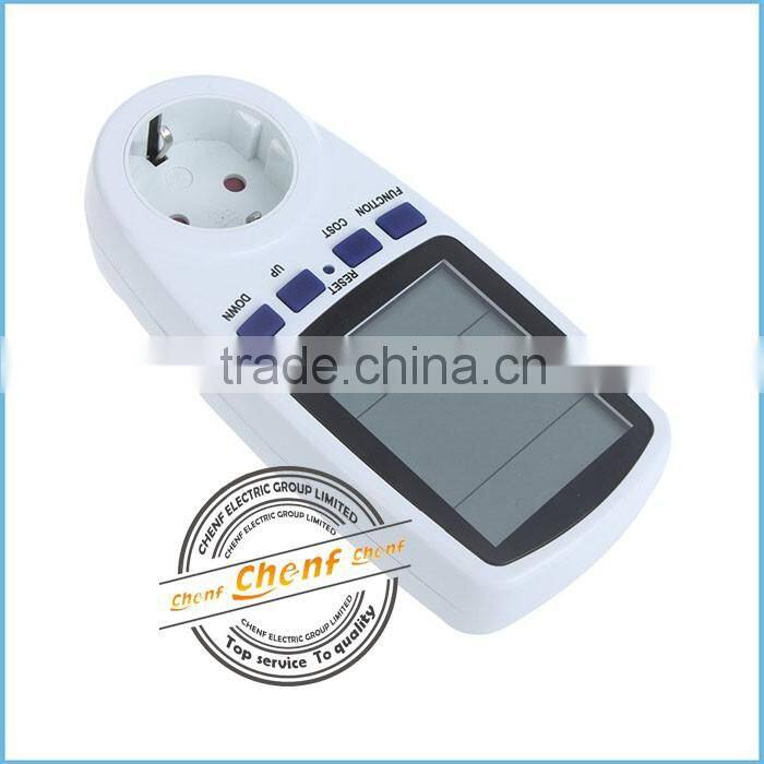 Hot Sell EU Voltage Current Analyzer Power Factor Meter Tester with 230V 16A