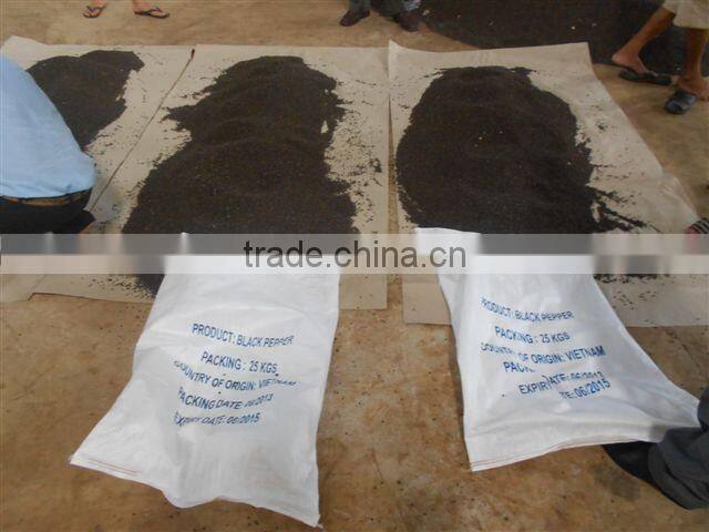 5mm screen 500g/l 550g/l FAQ Black Pepper