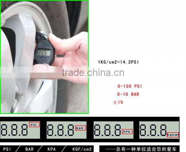 Mini Key Chain digital tire pressure gauge