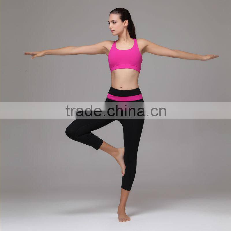 size xxxxxxl yoga pants and sports bra made of high SUPPLEX fitness apparel