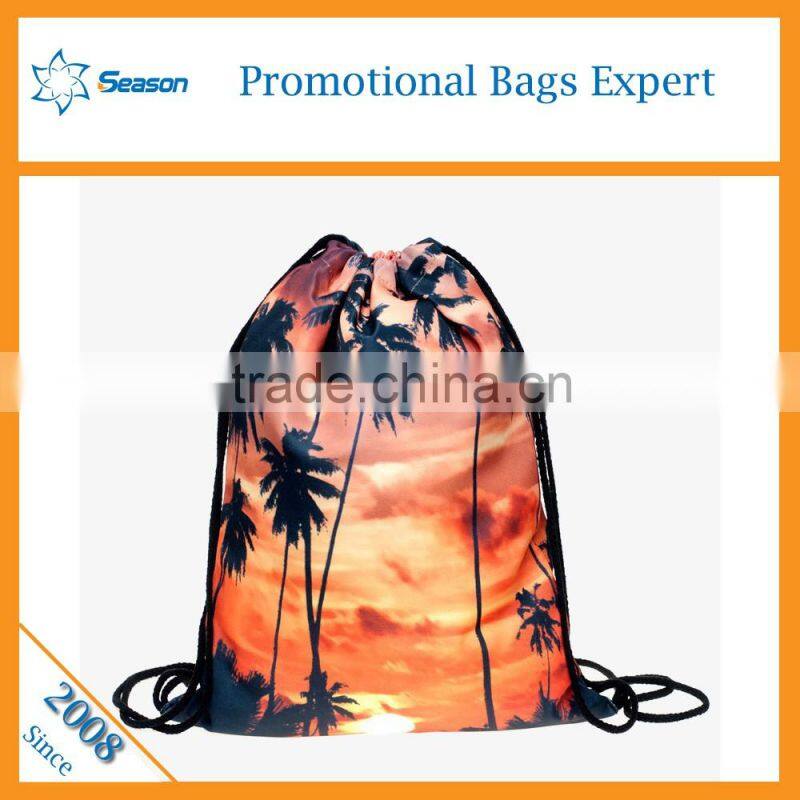 China munufacture cheap promotional drawstring bags shopping bag