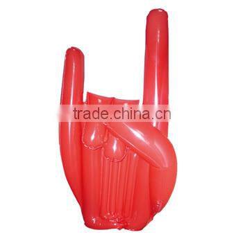 pvc inflatable cheer hand for prommotion, big hand for cheering