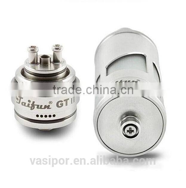 Taifun gt2 rda atomizer Clone 1:1 adjustable air flow control system 5ml tank huge vapor rda Atomizer taifun gt v2 taifun gt 2