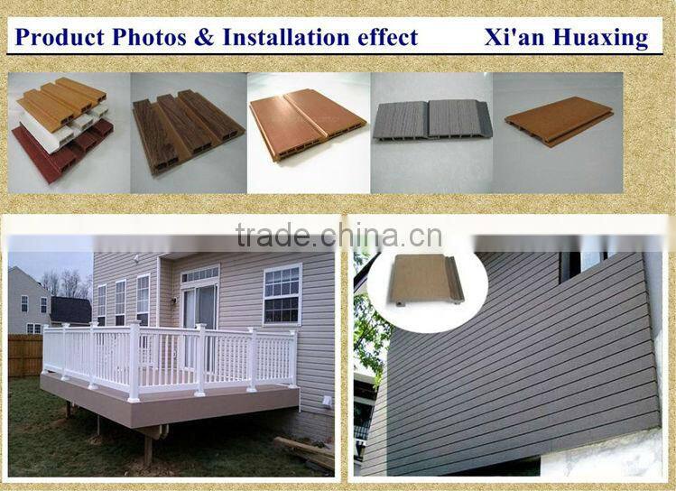 Anti-slip long life WPC outdoor composite new wpc panel
