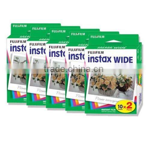 Fuji Fujifilm Instax Wide 40 Sheets Film 210 200 100 500AF Camera Polaroid Instant