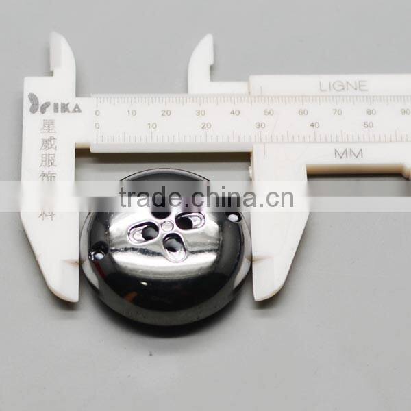 plating plastic button for suit