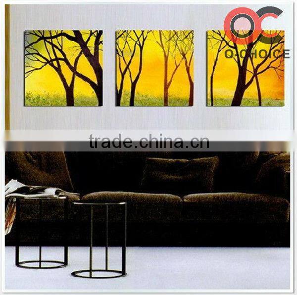 Abstract paintings with description of painting