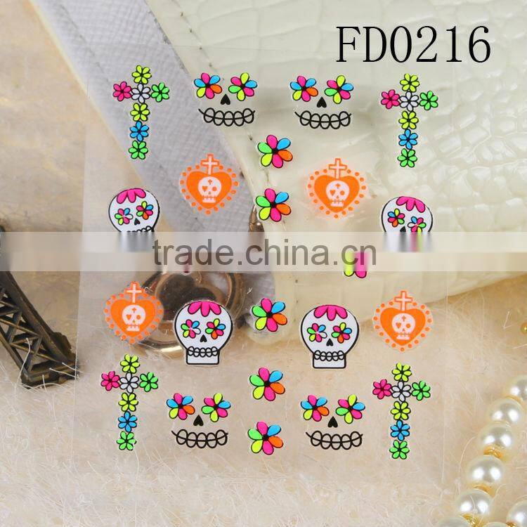hot products to sell Water decals nail sticker metallic gold model nail art sticker