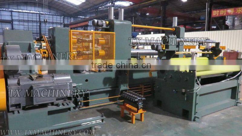 Width 400~160mm metal sheet slitting machine