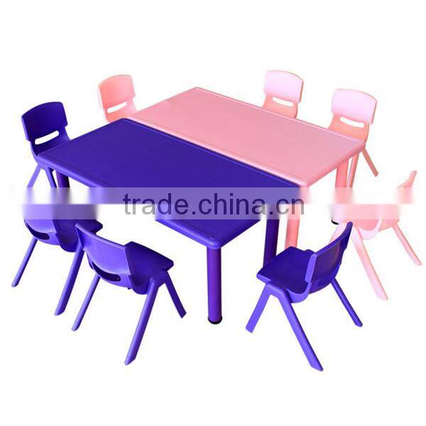 pink children table chair